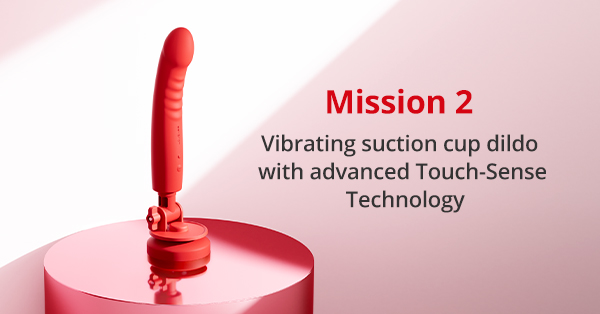 Lovense Mission Real Time Control Vibrating Dildo With Best Touch