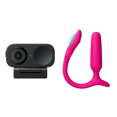 Lovense webcam 2 et Lovense Lush 4