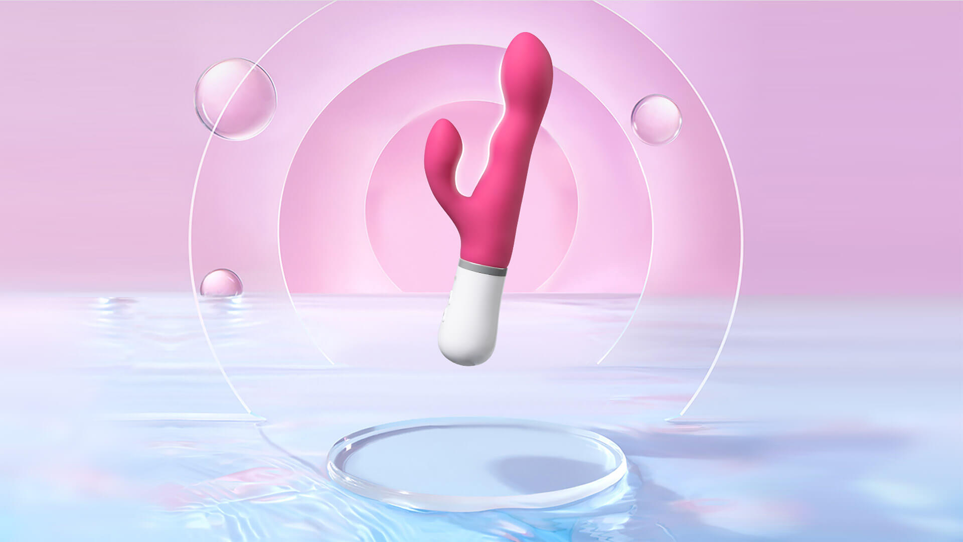 Bluetooth remote controlled long distance rabbit vibrator
