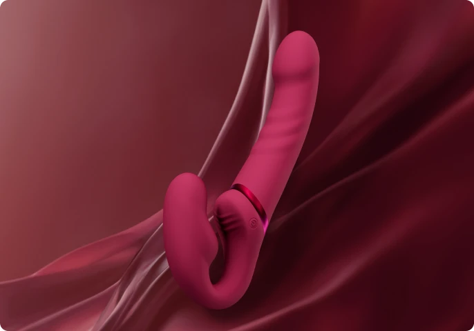 Lovense Lapis: Der beste doppelseitige, vibrierende, trgerlose  Umschnall-Penetrationsdildo