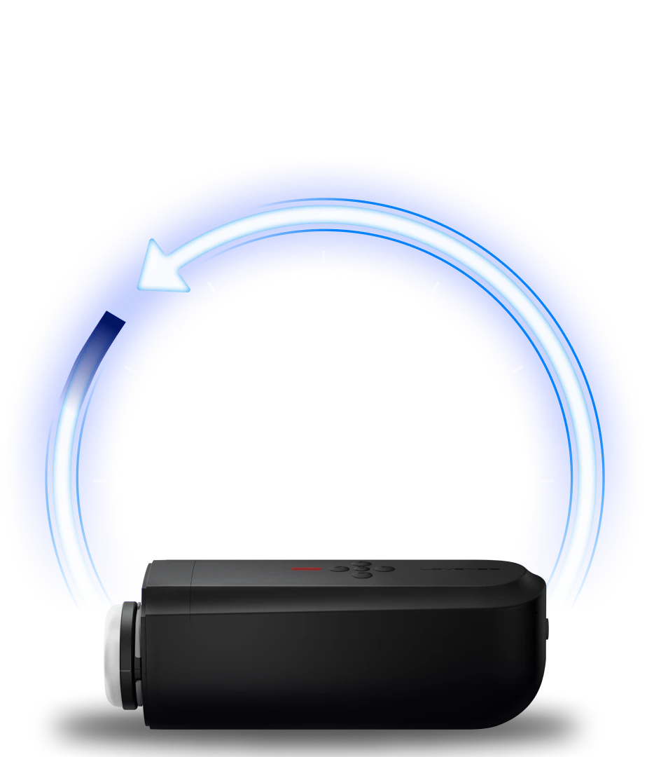 Lovense Solace: Best App-controlled hand-free automatic thrusting male masturbator for up to 12.5 hours play time