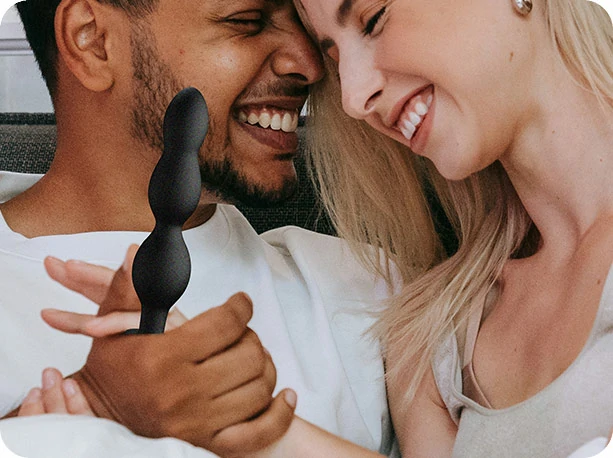 Lovense Ridge small Thrusting, Rotating & Vibrating ass plug improve couple partner foreplay or penetrative sex