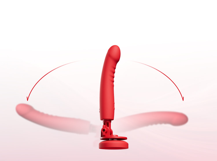 Lovense Mission 2: Vibrierender Dildo mit Steuerung in Echtzeit | 180 verstellbarer Vibrator mit starkem Saugeffekt fr Orgasmen Lovense Mission 2: Vibrierender Dildo mit Steuerung in Echtzeit | 180 verstellbarer Vibrator mit starkem Saugeffekt fr Orgasmen