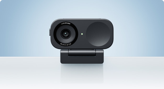 Lovense 4K Webcam 2 for Cam Models: AI Noise Canceling & Remote