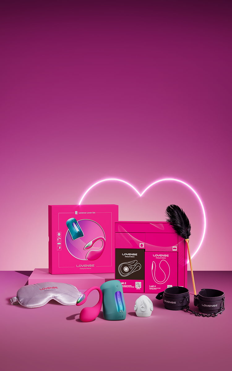 Lovense Lover Set: 6-Piece Sensory Play Kit for Couples Lovense Lover Set: 6-Piece Sensory Play Kit for Couples