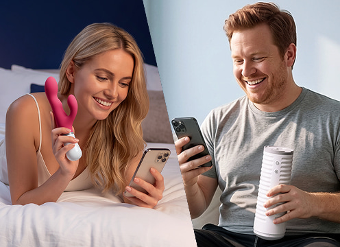 Max 2
App-Controlled Male Masturbator with Vibrations & 360° Contractions Gallery 7