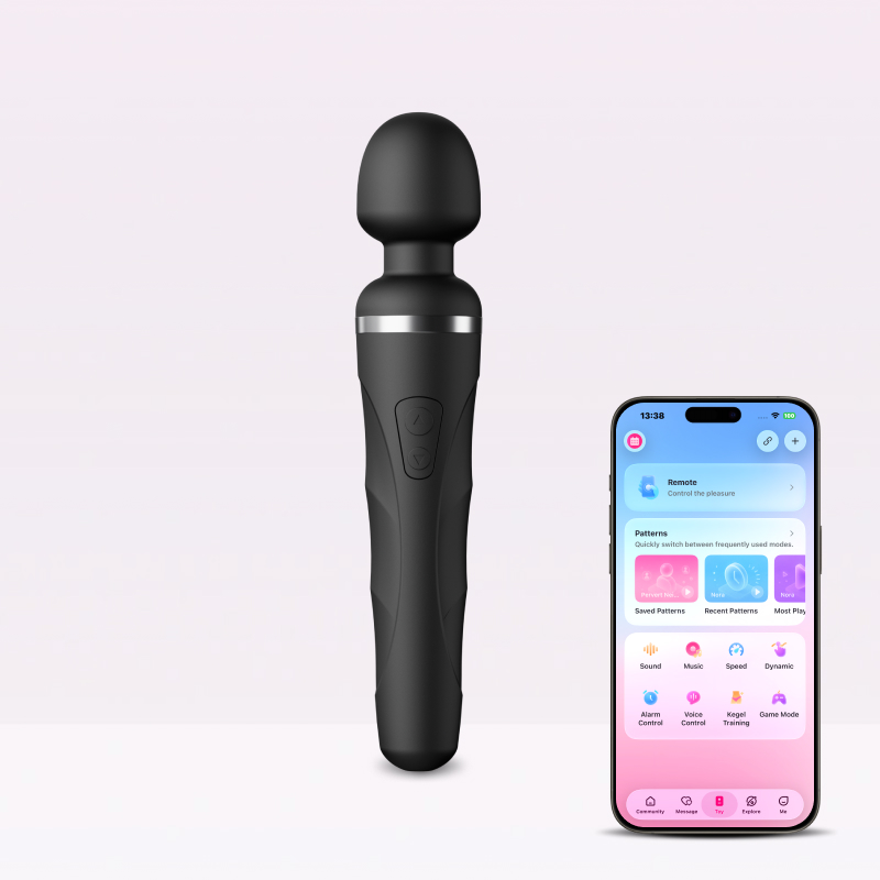 Bluetooth Vibrating Mini Wand