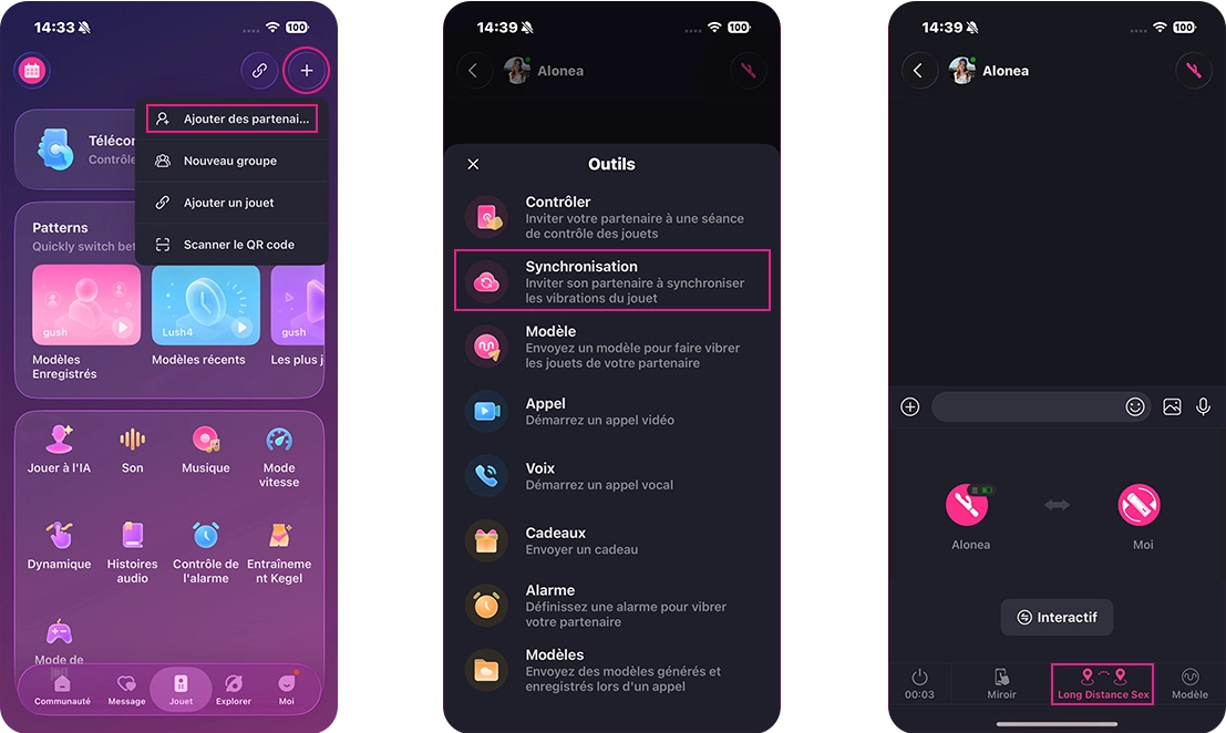 Comment configurer une application Lovense pour l'utiliser sur de longues distances ?
