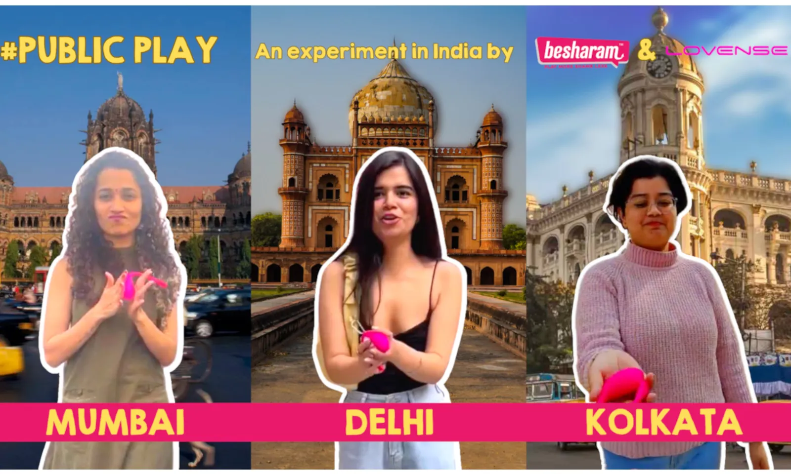 IMbesharam Stages 'Public Play Challenge' With Lovense Lush