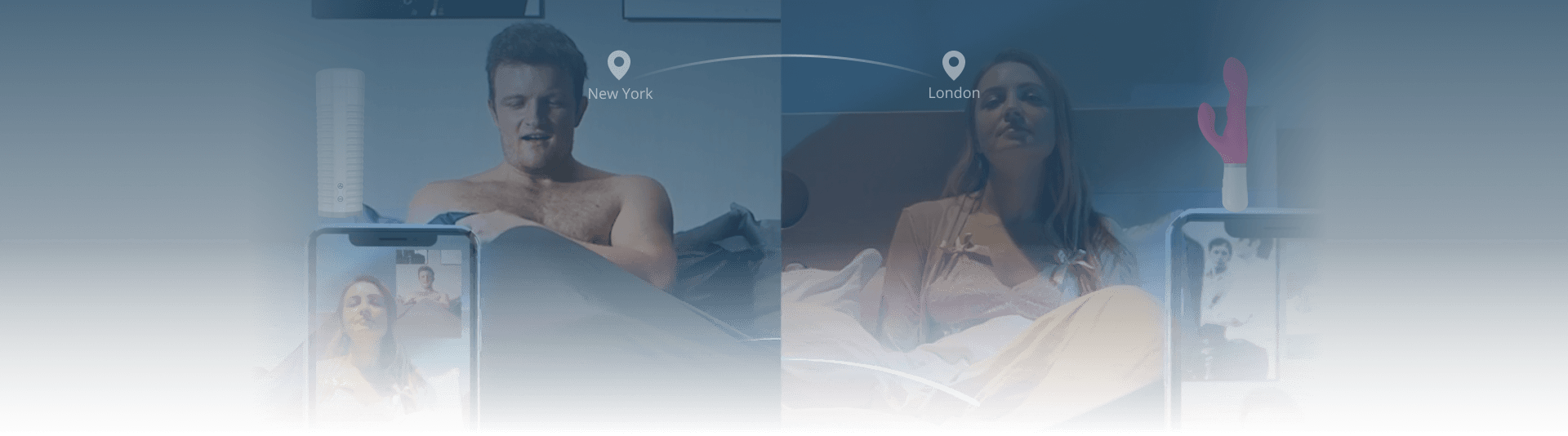 Feel connected regardless of location.<br>Lovense Remote app allows you to give or take control of toys and even allows syncing so you can feel what they are feeling.