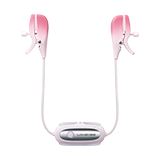 collar with vibrating  nipple clamps