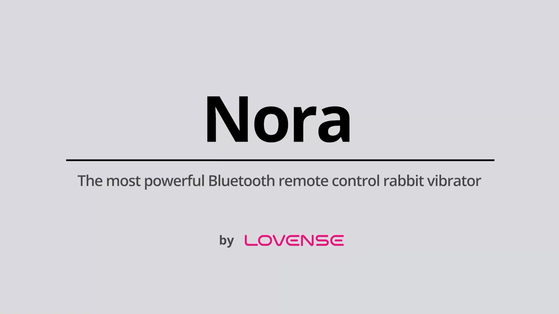Lovense® Nora Best Bluetooth remote control G spot thrusting rabbit vibrator!