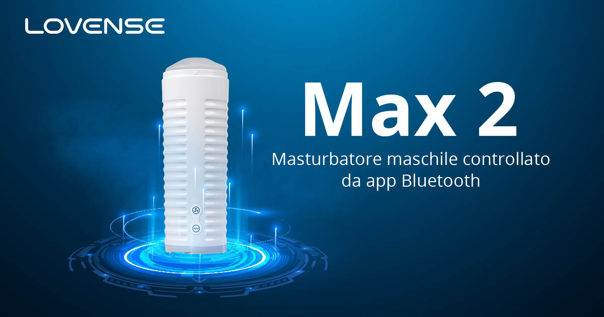Lovense® Max 2: il miglior giocattolo masturbatore maschile automatico senza fili: ordinalo subito per sconti esclusivi!