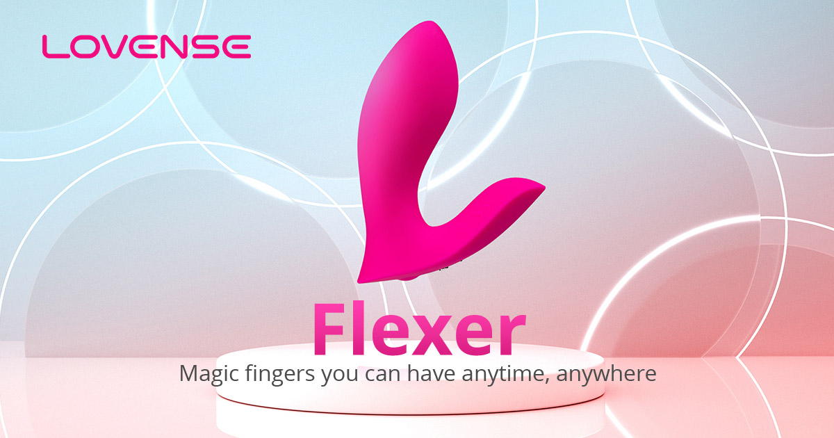 Lovense® Flexer: Remote control vibrating panties for a fingering sensation!