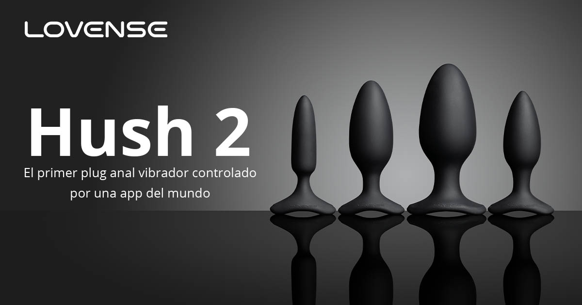 Lovense&reg; Hush 2: Plug Anal Vibrador con Control Remoto por Aplicaci&oacute;n para Hombres/Mujeres &ndash; &iexcl;Pid&hellip;