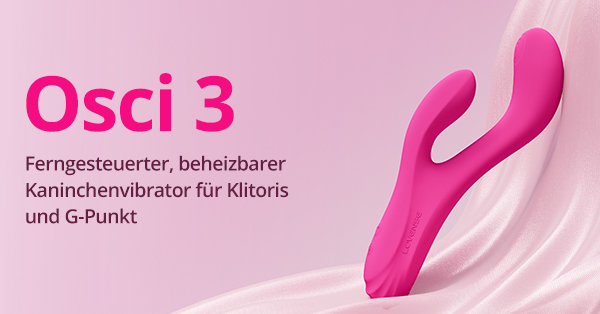 Lovense Osci 3: Der beste ferngesteuerte G-Punkt & Klitoris Doppel  Stimulation Thumper Rabbit Vibrator