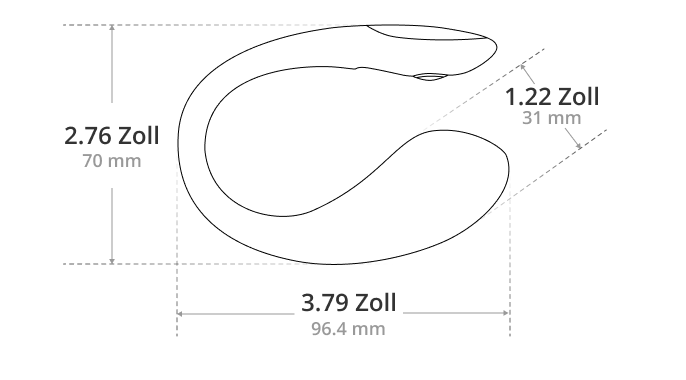 Lovense Lush Mini App-Vibrator – kompaktes G-Punkt Ei mit LED-Licht und App-Steuerung. Exklusive bei RaiX Shop Konstanz kaufen