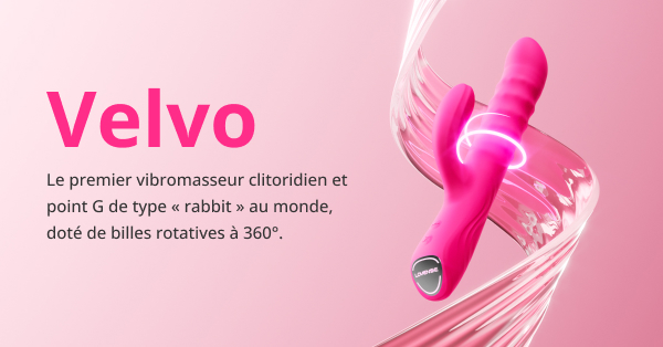 Essayez Lovense Velvo: un vibrateur de lapin en rotation et rotatif avec  une vibration  double stimulation pour un puissant massage clitoral et du  point G.