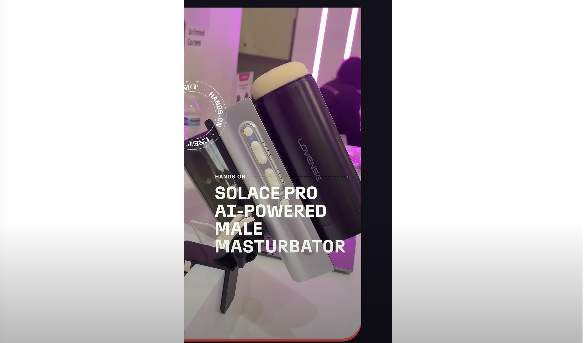 CNET Highlights Lovense Solace Pro at CES2025