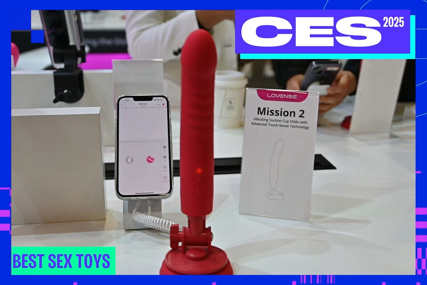 Lovense Featured in GIZMODO’s Best Sex Toys of CES 2025 List