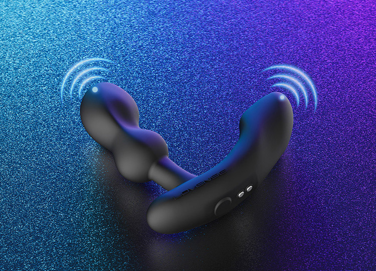 Adjustable dual-motor app-controlled prostate massager Adjustable dual-motor app-controlled prostate massager