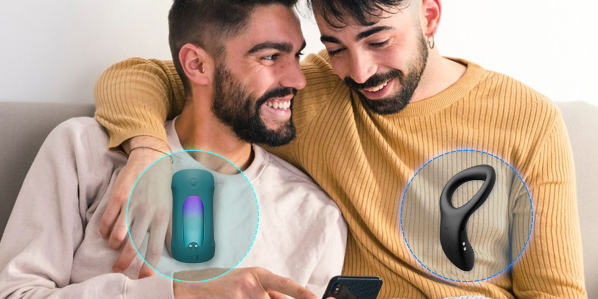 Interactive couples vibrators