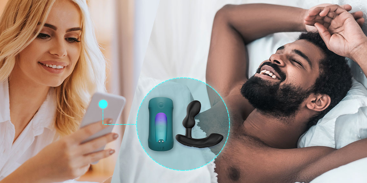 Remote control vibrators for him