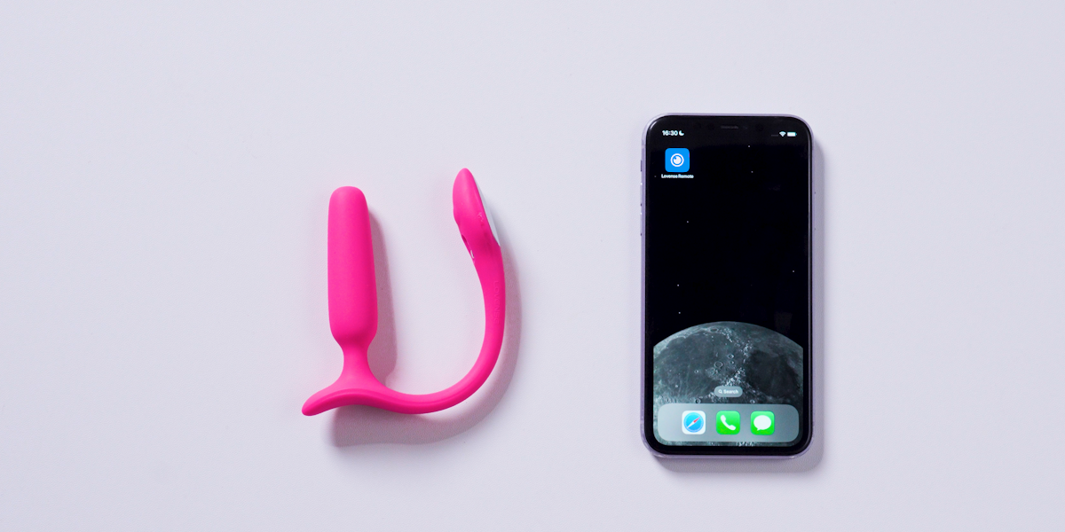 Lovense Lush Anal: Best Remote Control Vibrating Anal Toy for Beginners,  Featuring an LED Light Tail Plug and Long Battery Life