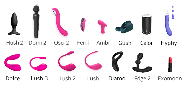 Osci, Domi y Ambi son juguetes Programables que permiten personalizar los niveles de vibración según tus gustos.
