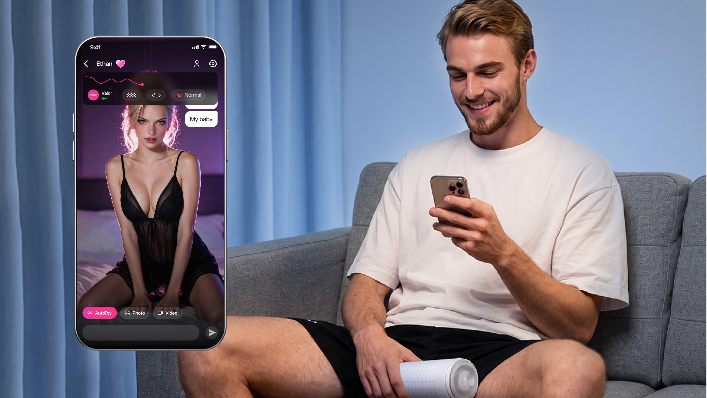 Cómo permitir que AI Companion controle juguetes: