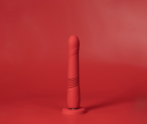 Gravity the Bluetooth Automatic Thrusting and Vibrating Dildo