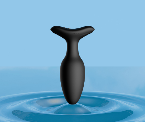 1.5 inch Bluetooth butt plug