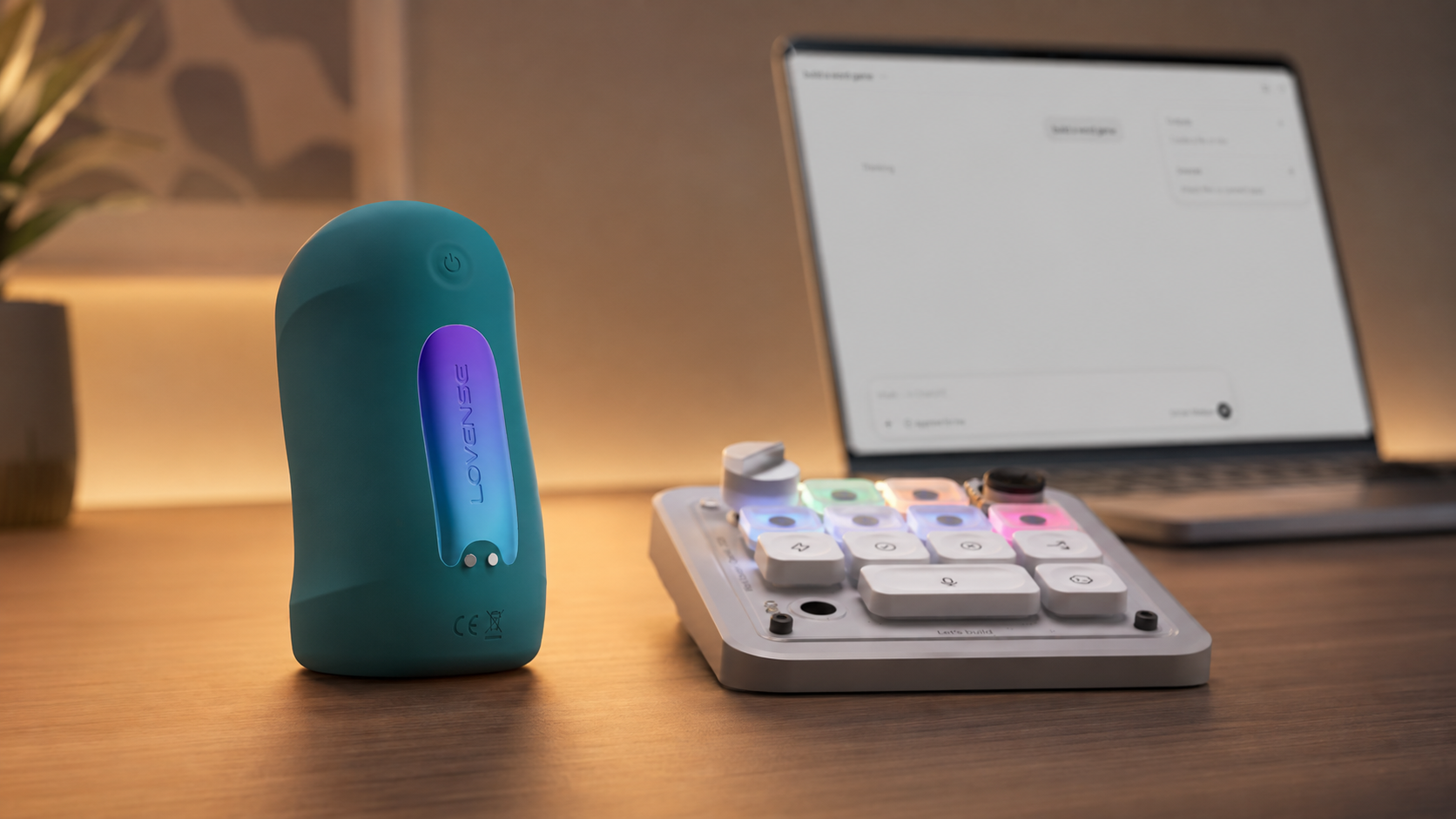 Lovense connected OpenAI's Codex Micro keyboard to its Gush 2 Motion sex toy.
