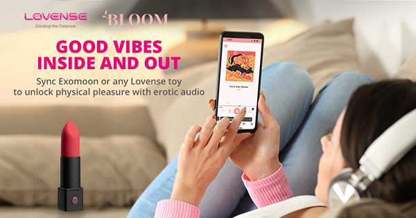 Bloom untersttzt ab sofort Lovense fr erotische Audiogeschichten Bloom untersttzt ab sofort Lovense fr erotische Audiogeschichten