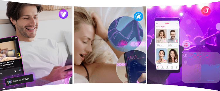 Умные секс-игрушки Lovense с Bluetooth управлением