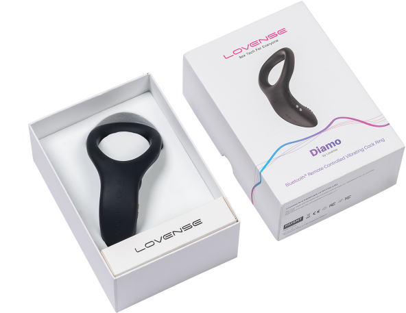unboxing the Lovense Diamo cock ring