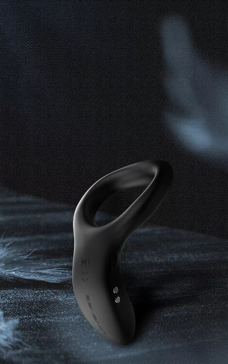 Lovense Diamo: Comfortable remote control vibrating cock ring Lovense Diamo: Comfortable remote control vibrating cock ring
