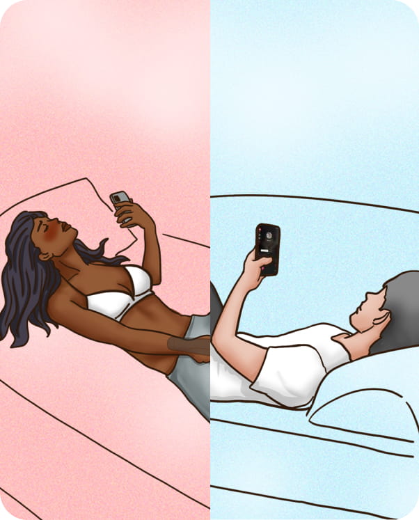 Long-distance play to control your lover's toy