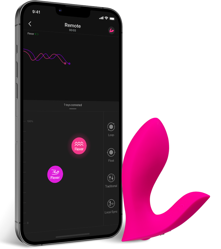 Fonctionnalités de l'application mobile Lovense Remote
