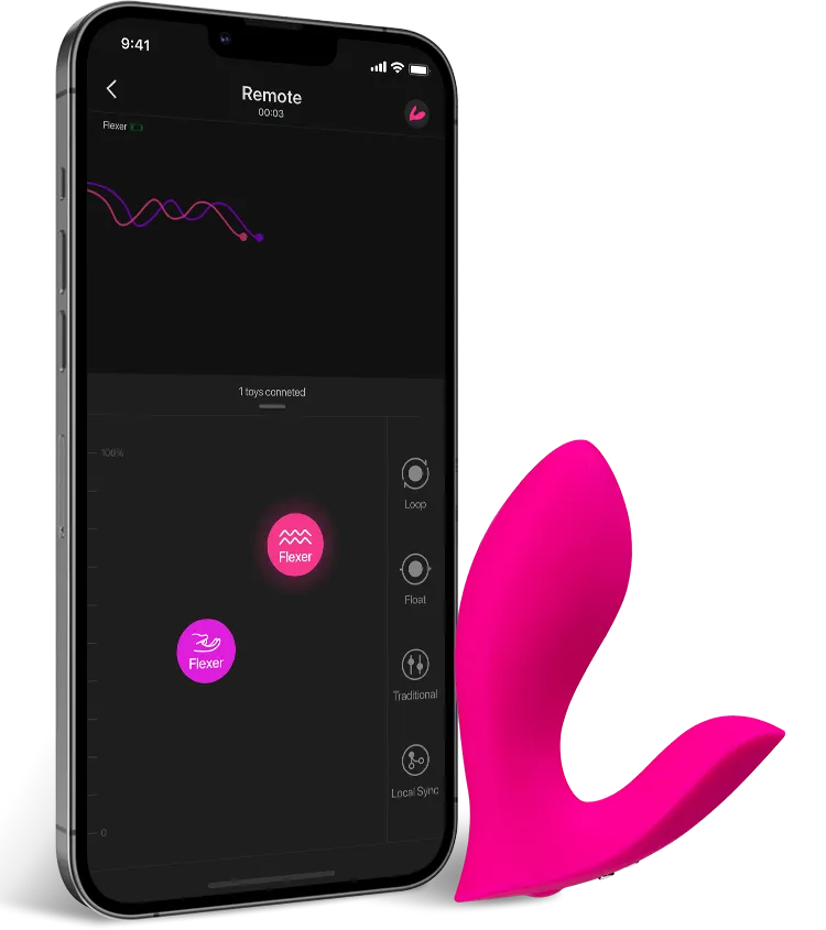 Fonctionnalités de l'application mobile Lovense Remote