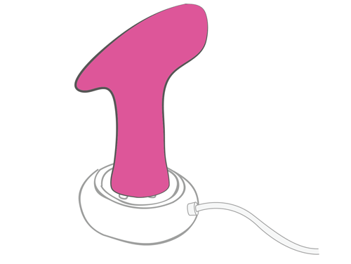 Ambi by Lovense charging port.