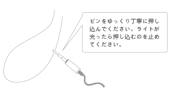 第二世代LushによるLovenseの充電ポート