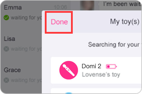 How to pair Domi with the Lovense Remote app on Windows PC.