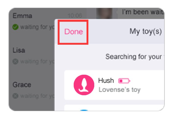 Comment connecter votre Hush avec l'application Lovense Remote sur Windows PC.