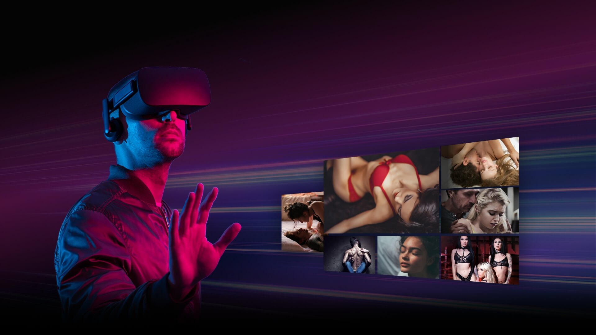 Интерактивное VR порно-видео