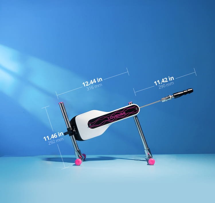 Lovense Mini Sex Machine | Compact & Adjustable with App-Controlled  Thrusting - Order Now for Discreet Shipping!