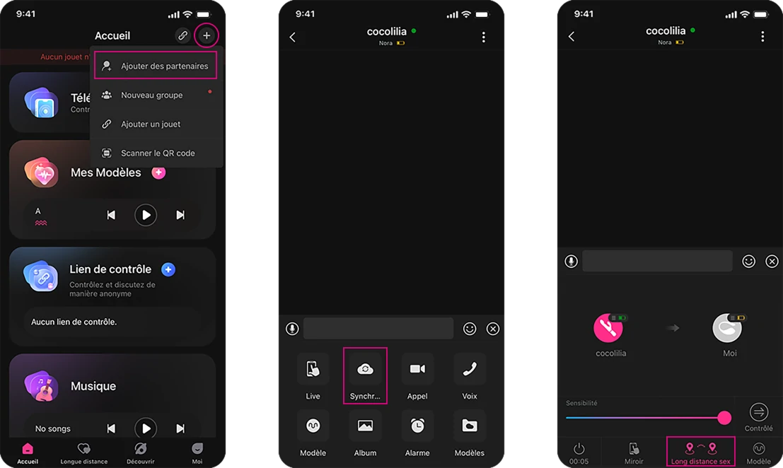 Comment configurer une application Lovense pour l'utiliser sur de longues distances ?