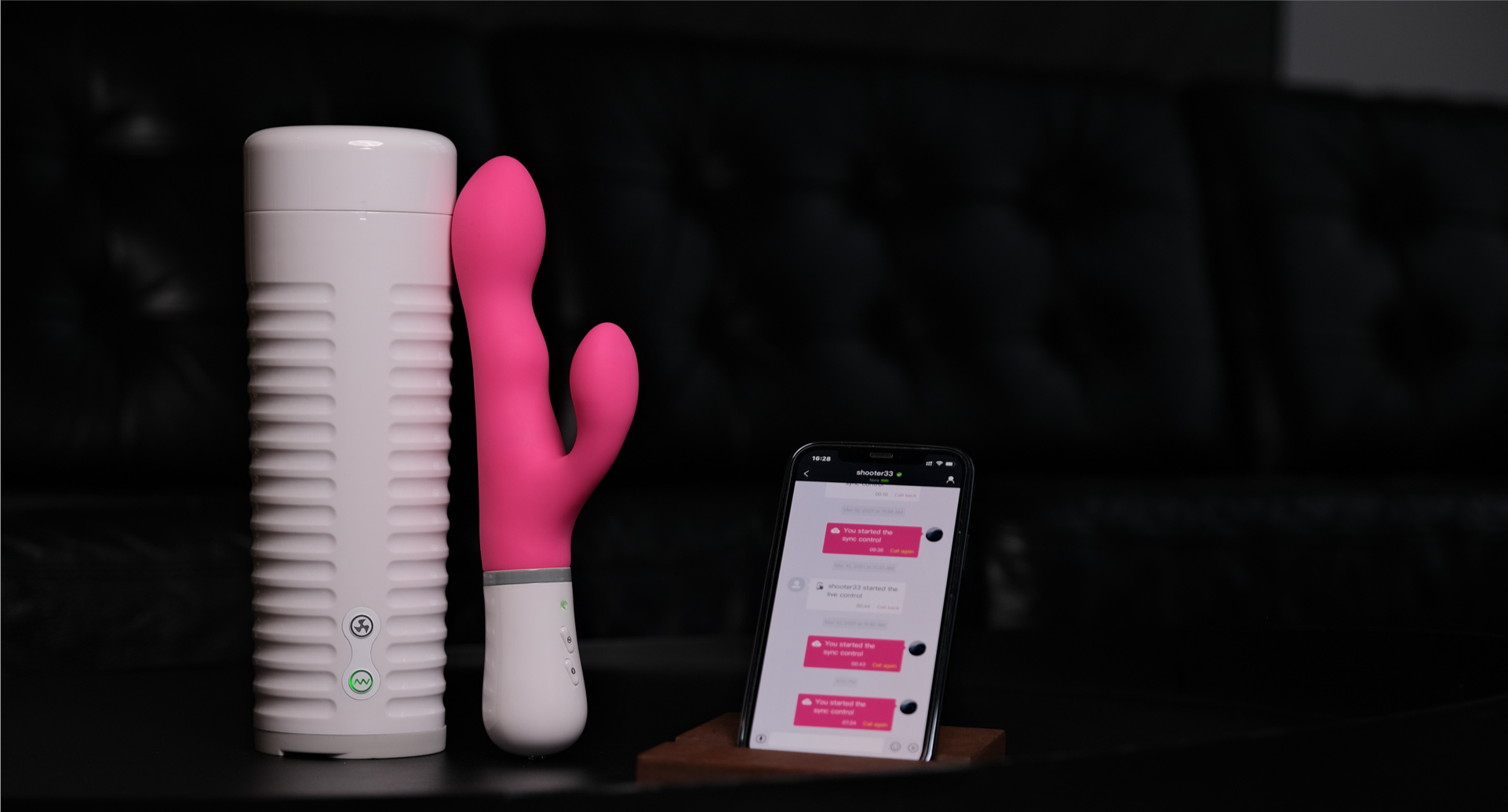 Interactive sex toy