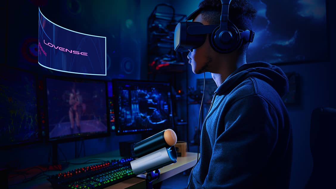 Lovense Solace Pro is VR compatible, providing interactive viewing.