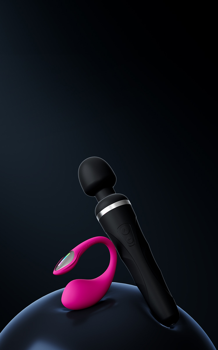 App-Controlled Mini Personal Wand Vibrator App-Controlled Mini Personal Wand Vibrator